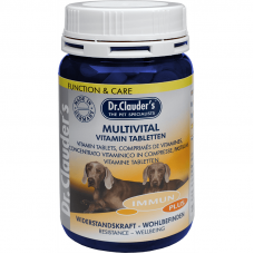 قرص مولتی ویتامین دکتر کلودرز،ترکیب کاملی از کلیه ویتامین ها و بتاگلوکان مخمری مخصوص سگ - 200 گرم